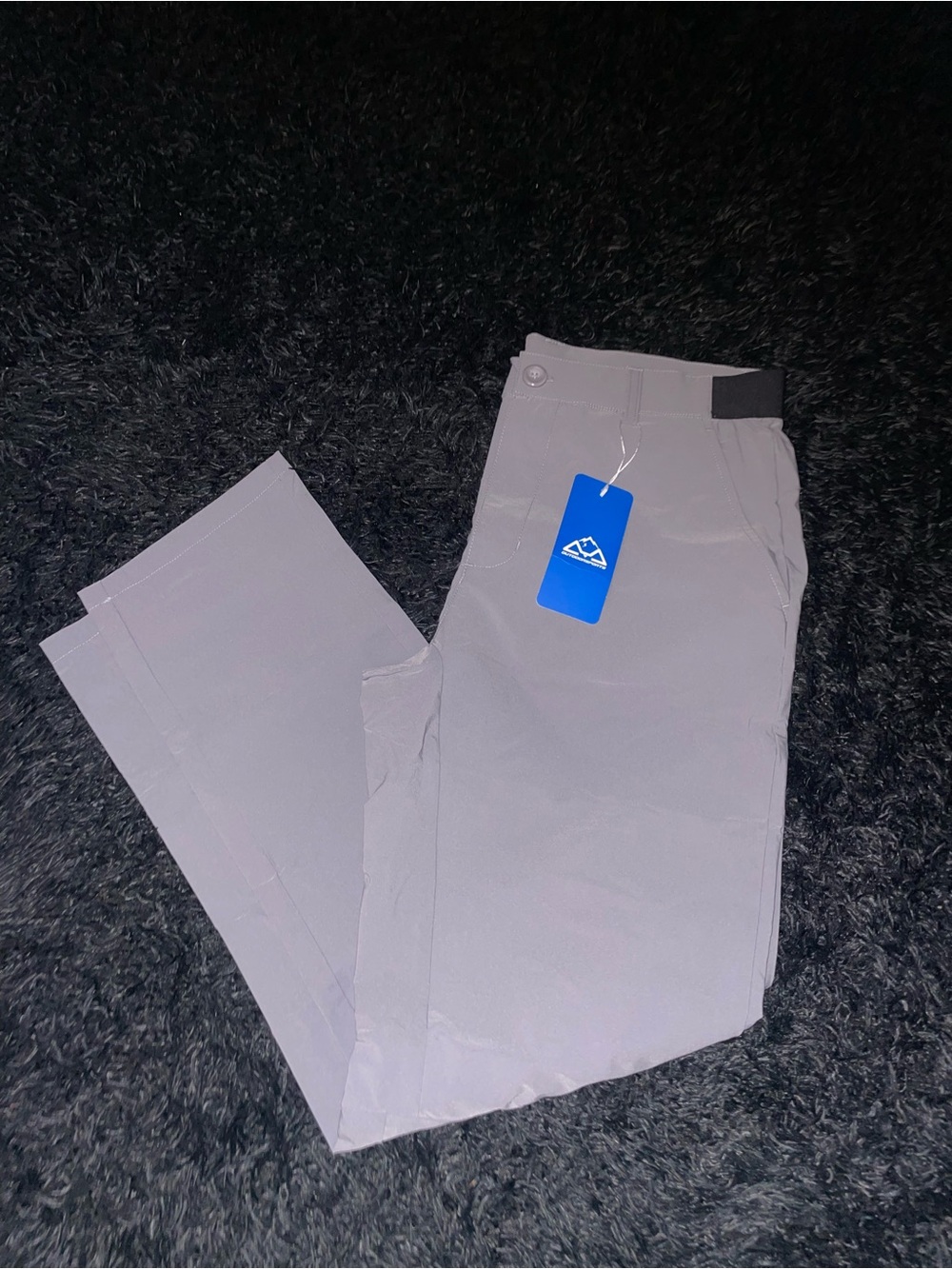 Men's Gray Stretch Chino Pants - Versatile Everyday Wear
